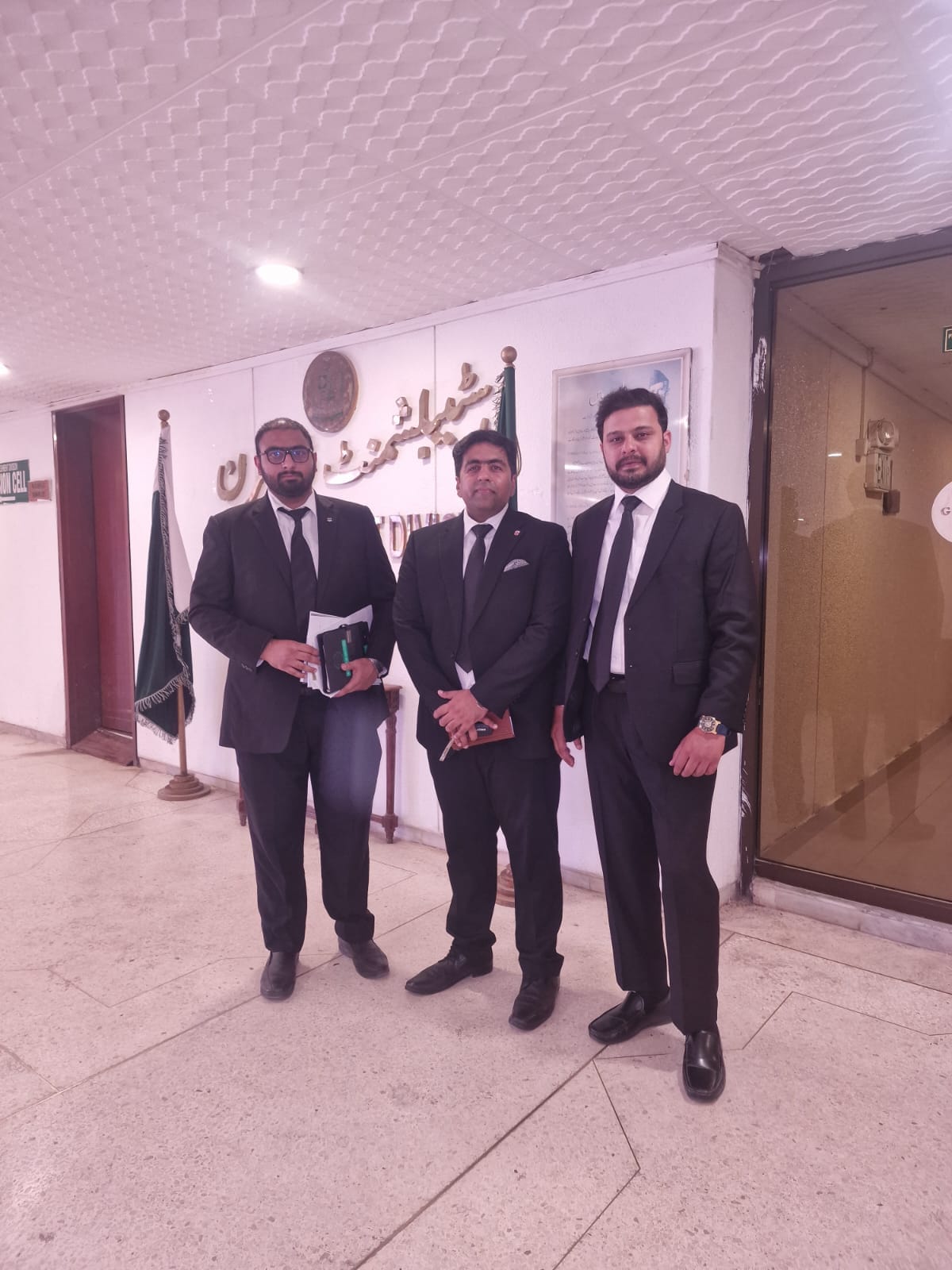 SLA counsel appearing before the Consultant (Legal) to the President of Pakistan