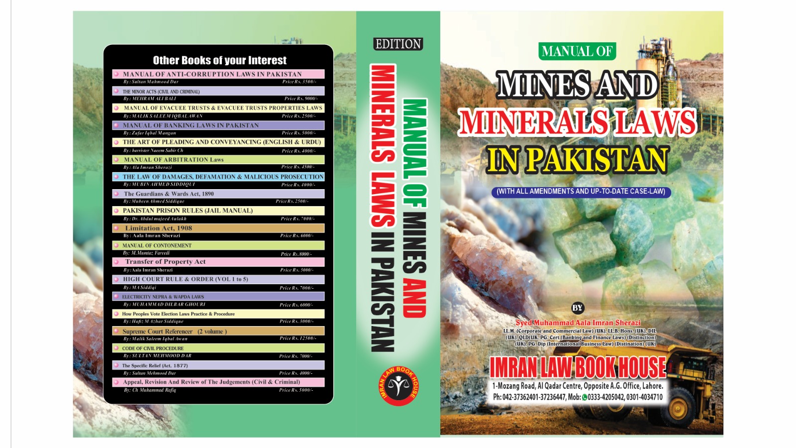 Manual of Mines and Minerals Laws in Pakistan